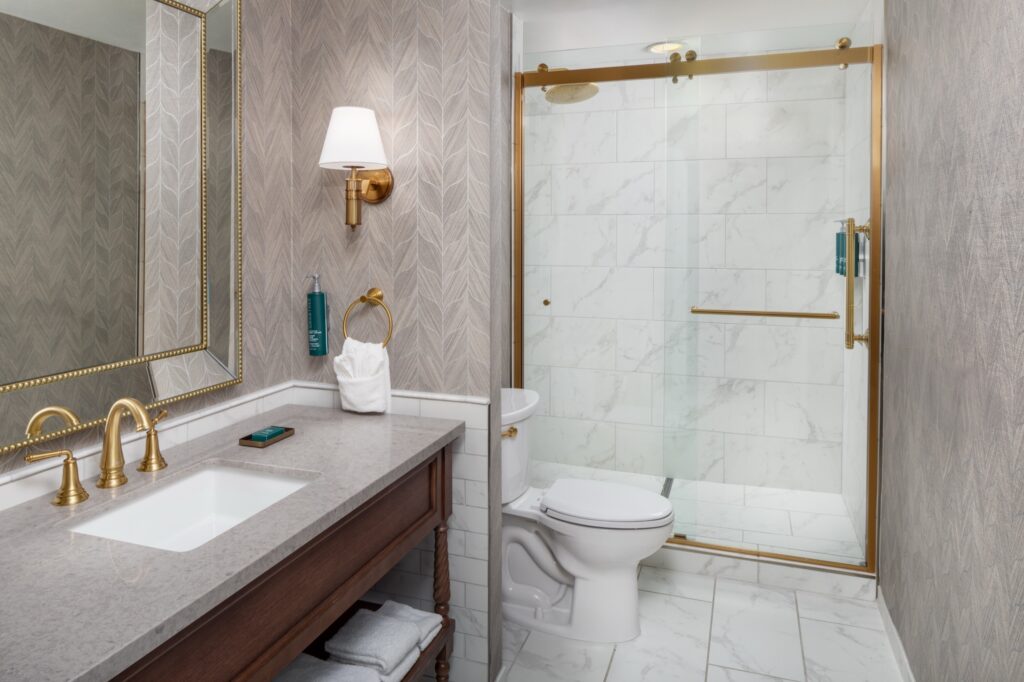 Bathroom at Skirvin