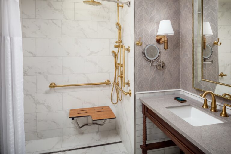 Bathroom at Skirvin