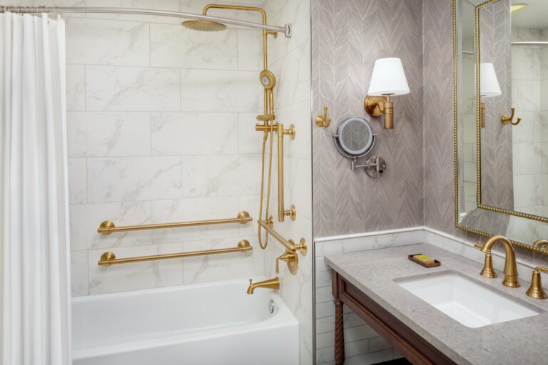 Bathroom at Skirvin