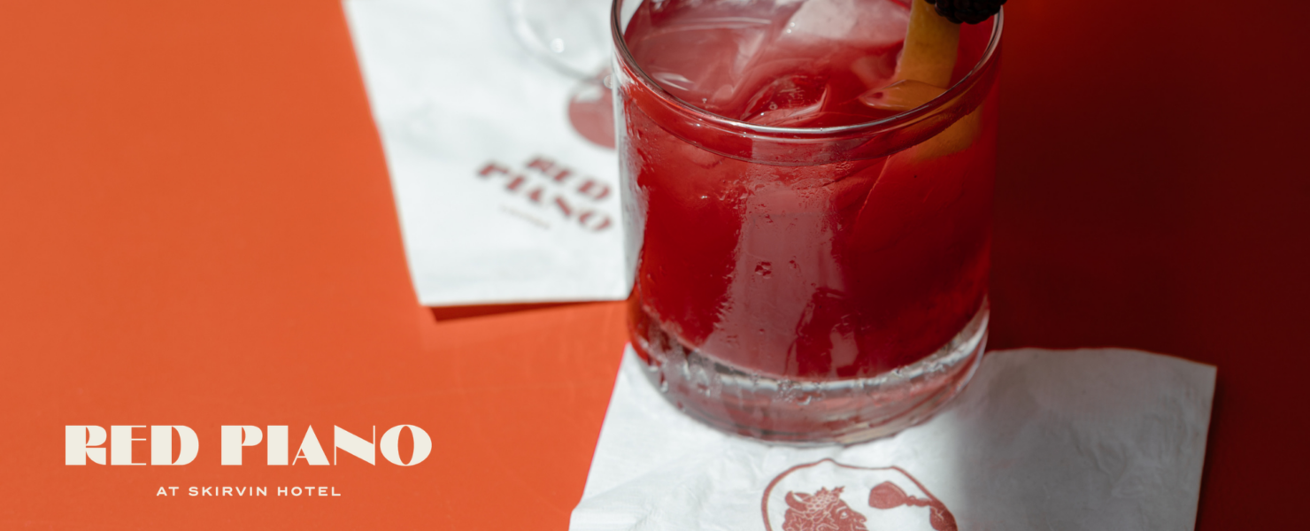 Red Piano Patio Opening